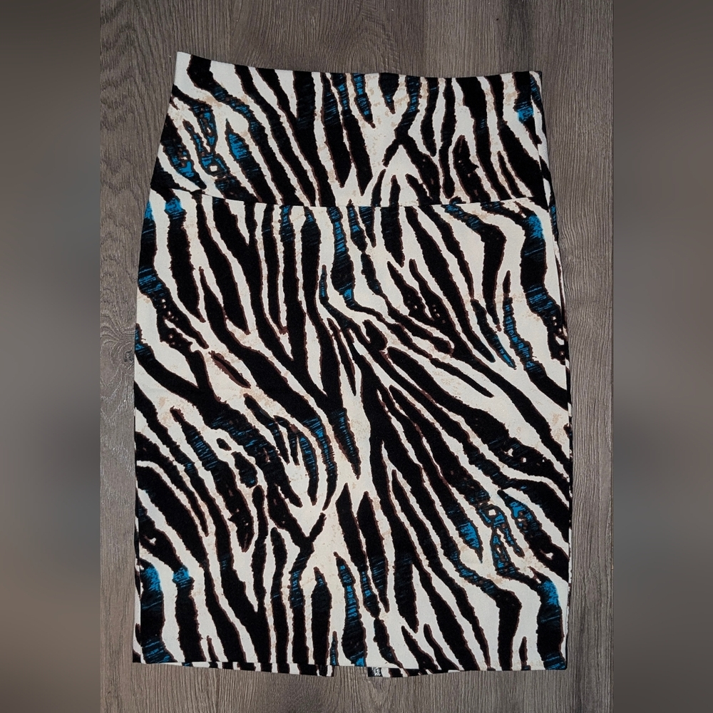 Printed Midi Skirt